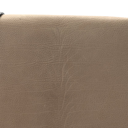 Celine Elephant Calfskin Medium Tri-Color Trapeze Black Beige 7 of 13