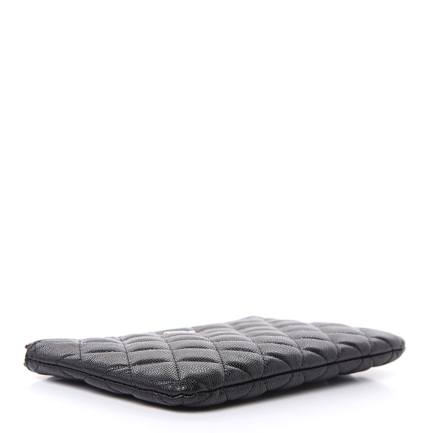 Chanel Caviar Quilted Cosmetic Case Black 4 of 8