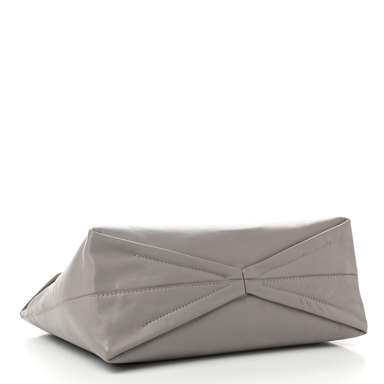 Alexander McQueen Nappa Skull Four Ring Clutch Beige 4 of 9