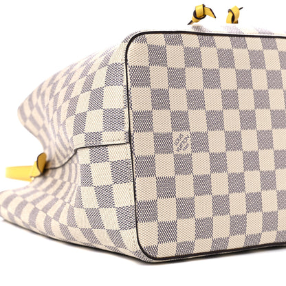 Louis Vuitton Damier Azur Neonoe MM Pineapple 7 of 14