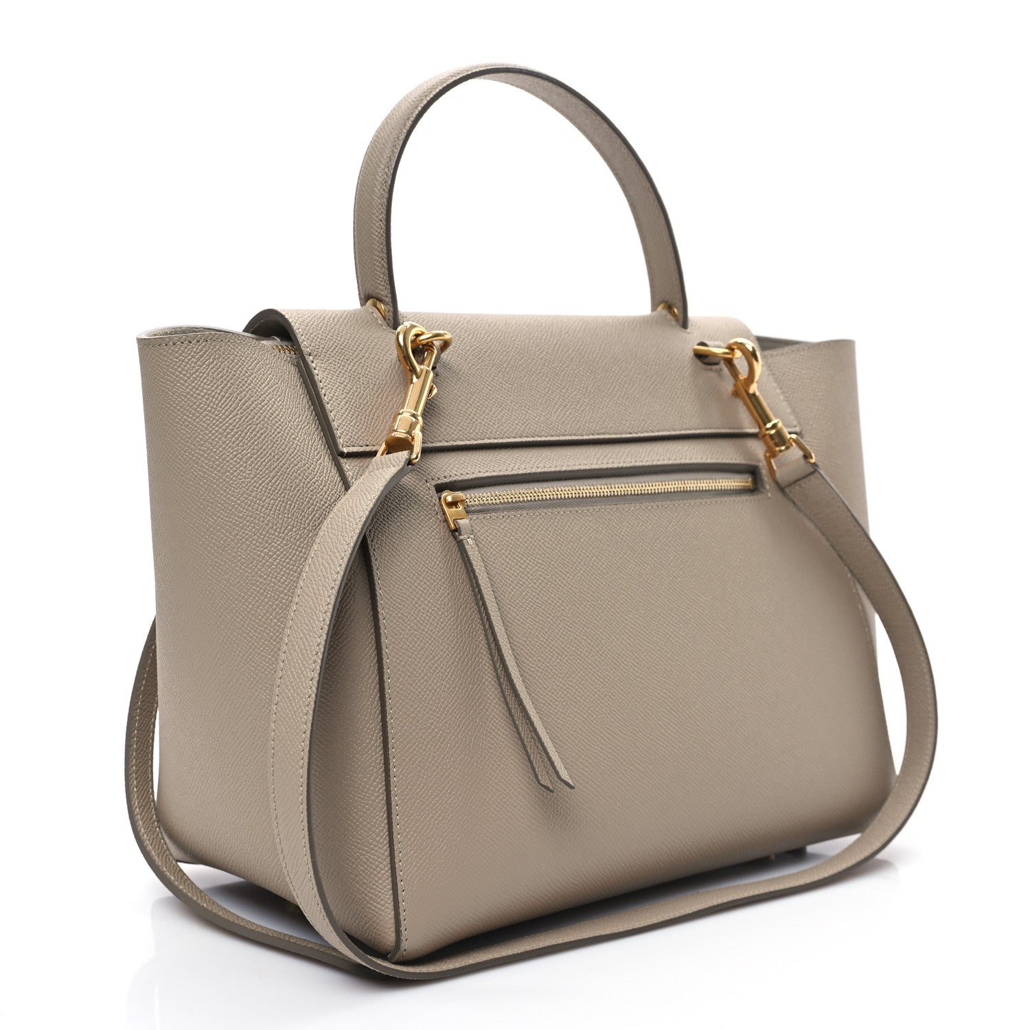 Celine Grained Calfskin Mini Belt Bag Light Taupe 3 of 11