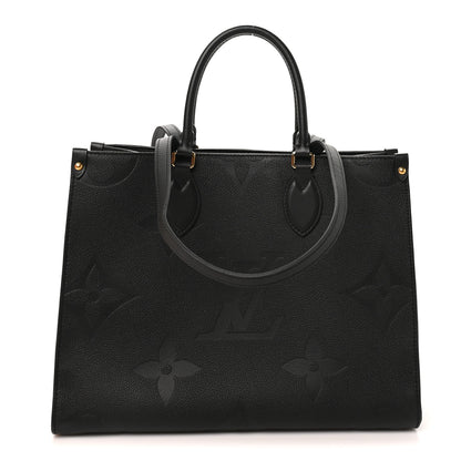 Louis Vuitton Empreinte Monogram Giant Onthego MM Black 1 of 9