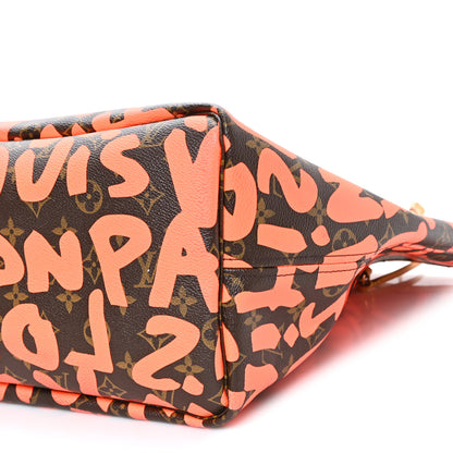 Louis Vuitton Monogram Graffiti Neverfull GM Orange 10 of 11