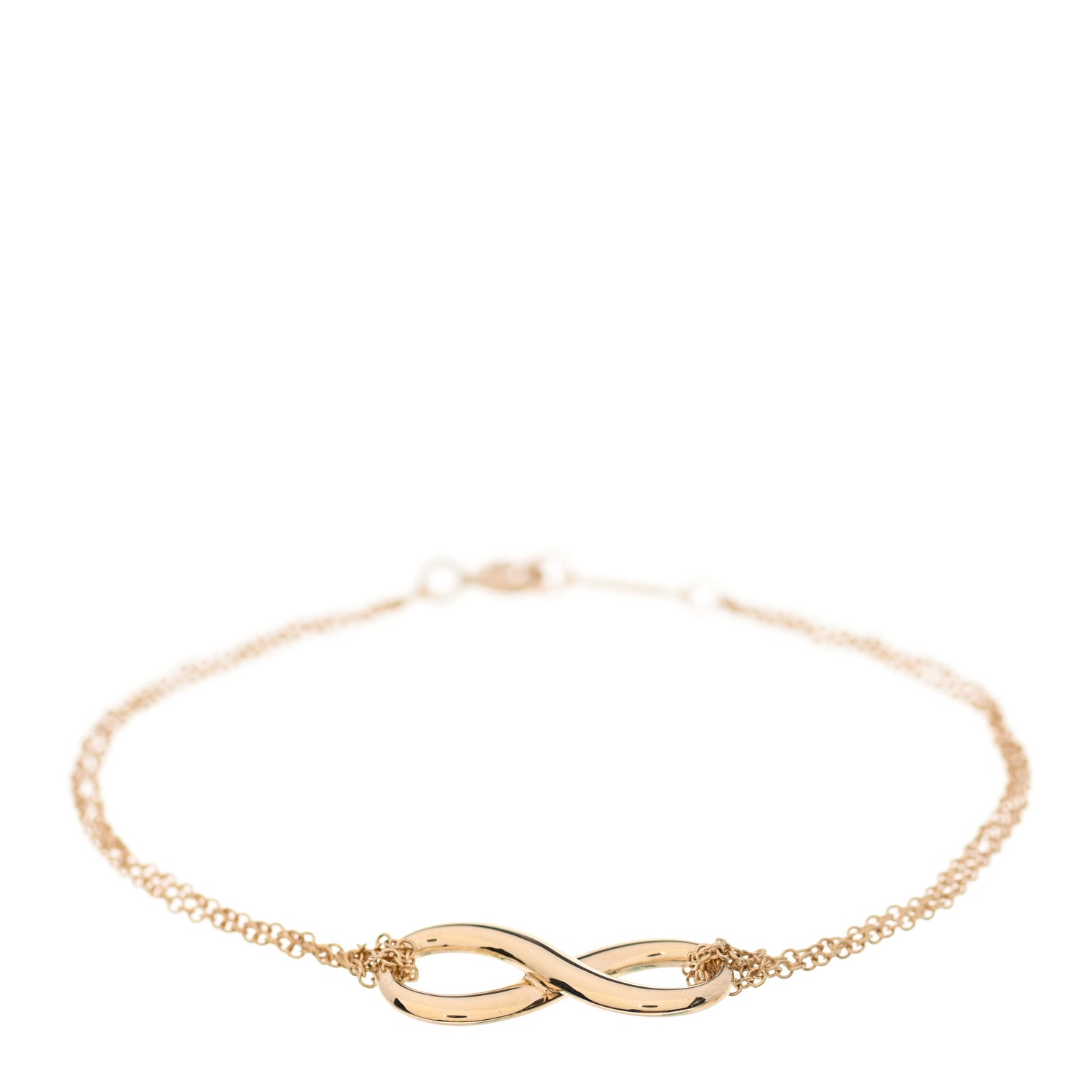 Tiffany 18K Yellow Gold Infinity Bracelet 1 of 5