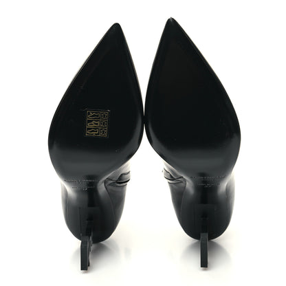 Saint Laurent Nappa Vendome Opyum 85 Ankle Boots 37 Black 5 of 8