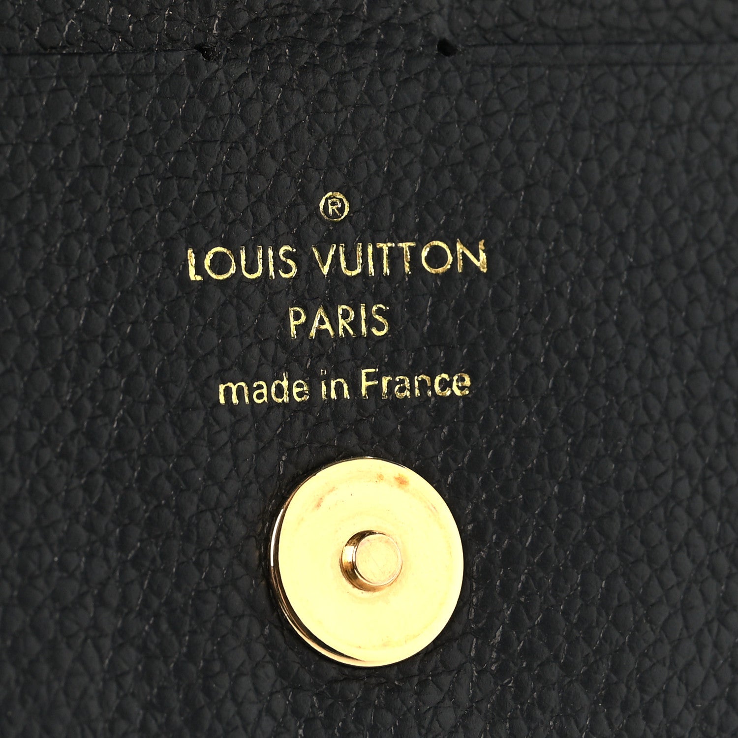 Louis Vuitton Empreinte Adele Wallet Black 8 of 8