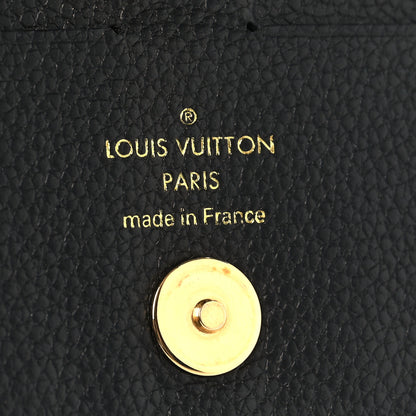 Louis Vuitton Empreinte Adele Wallet Black 8 of 8