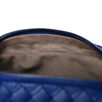 Bottega Veneta Nappa Intrecciato Small Chain Crossbody Cobalt 12 of 13