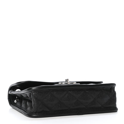 Chanel Caviar Quilted Mini French Riviera Flap Black 3 of 4