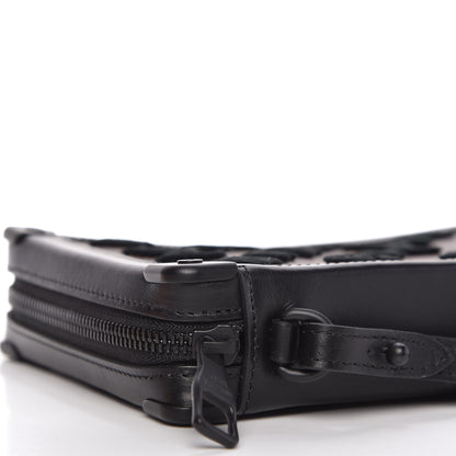 Louis Vuitton Monogram Tuffetage Soft Trunk Clutch Black 6 of 11