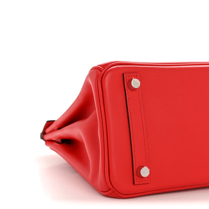 Hermes Veau Jonathan Birkin 25 Rouge De Coeur 9 of 13