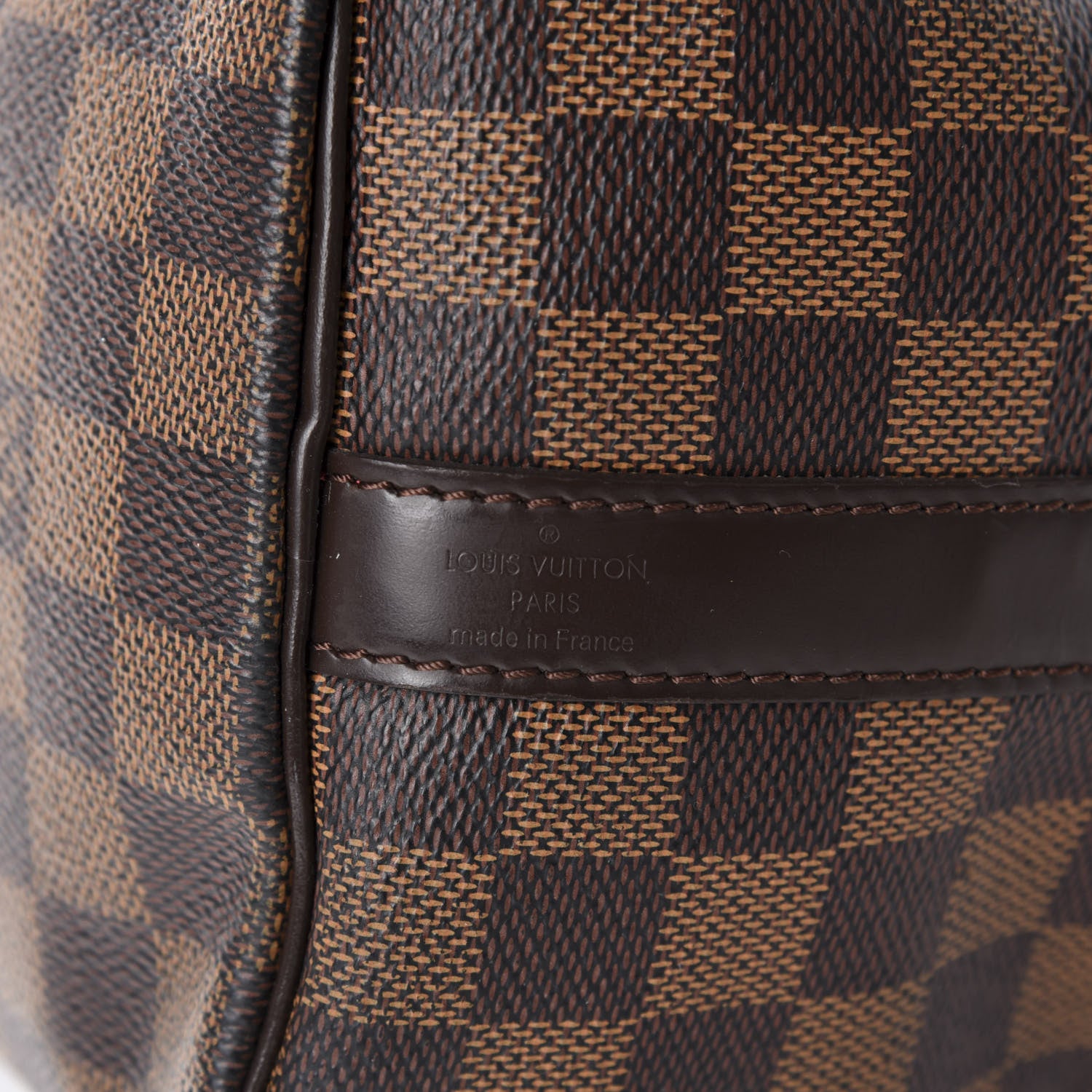 Louis Vuitton Damier Ebene Speedy Bandouliere 25 10 of 12