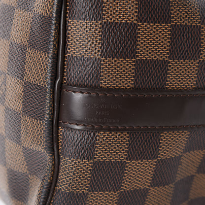 Louis Vuitton Damier Ebene Speedy Bandouliere 25 10 of 12