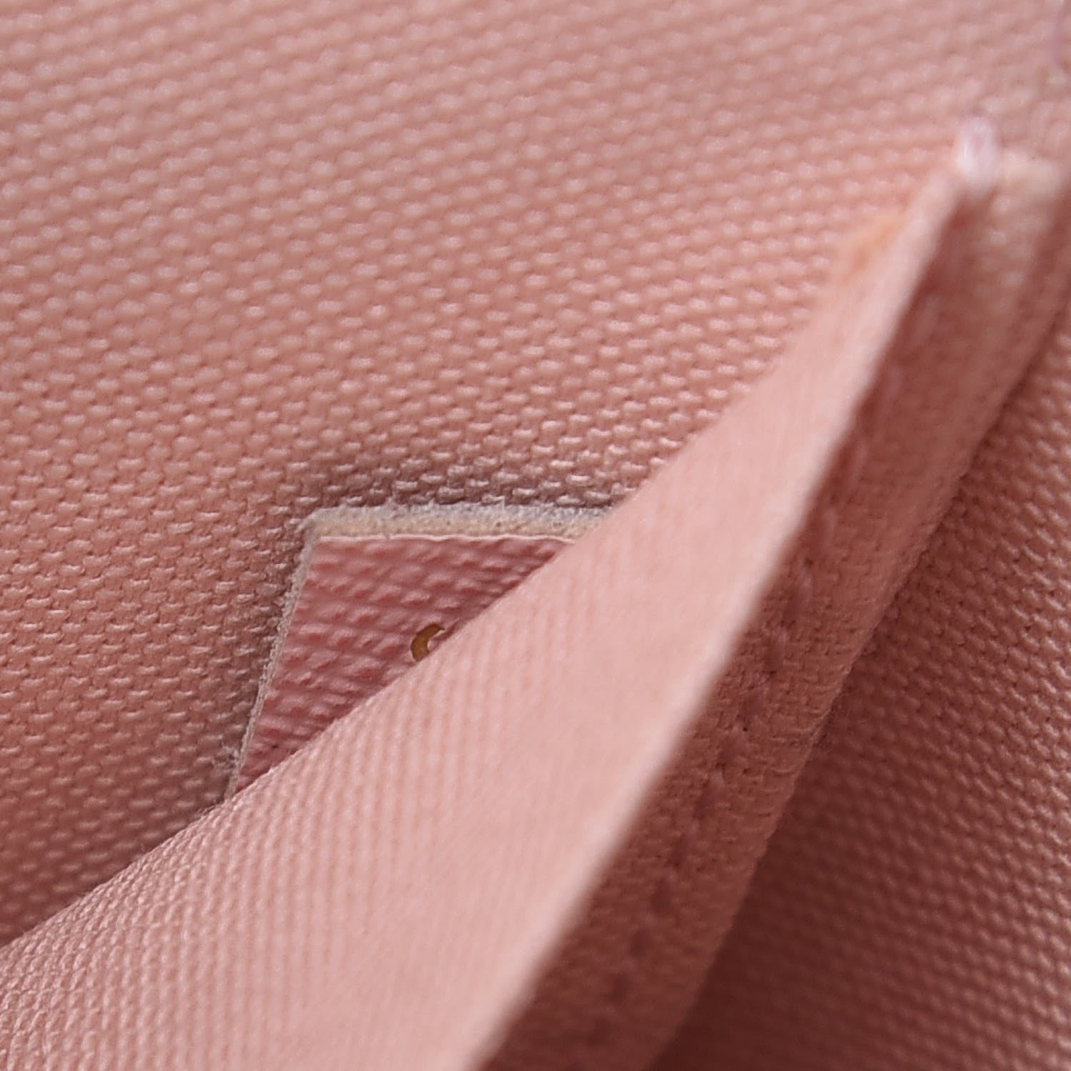Louis Vuitton Damier Azur Pochette Felicie Chain Wallet Rose Ballerine 8 of 11