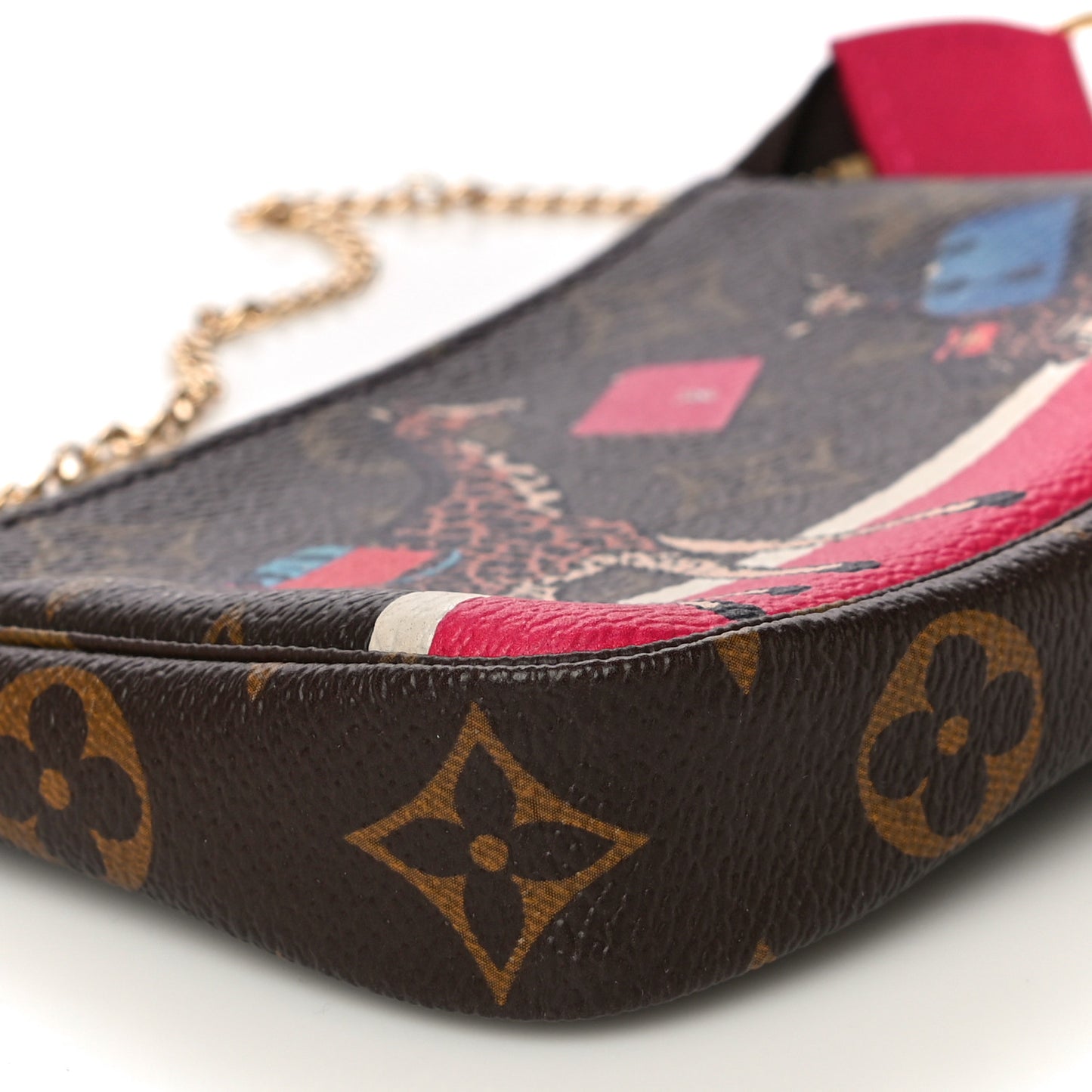Monogram 2017 Christmas Animation Mini Pochette Accessories