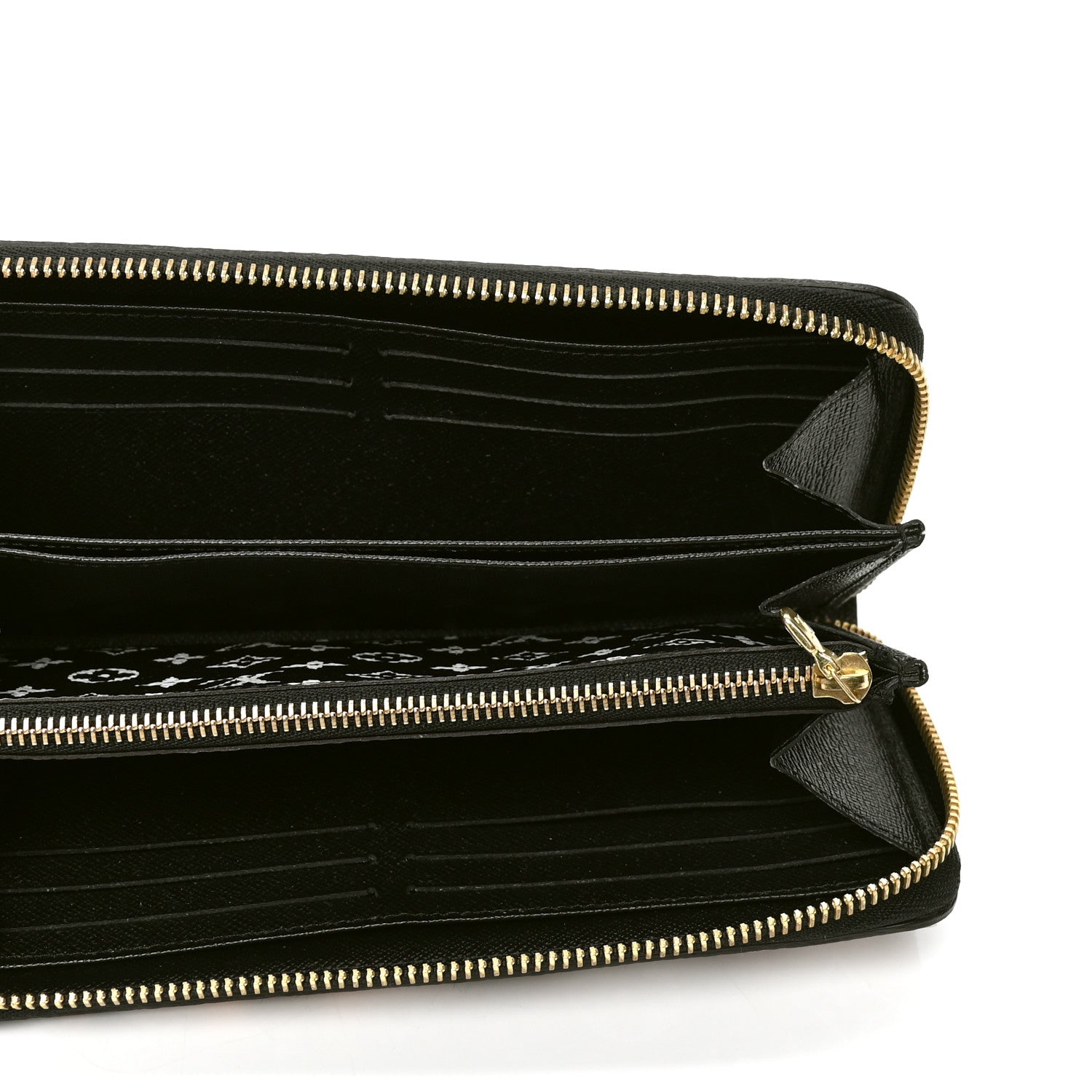 Louis Vuitton Monogram Giant Jungle Zippy Wallet Black 4 of 6