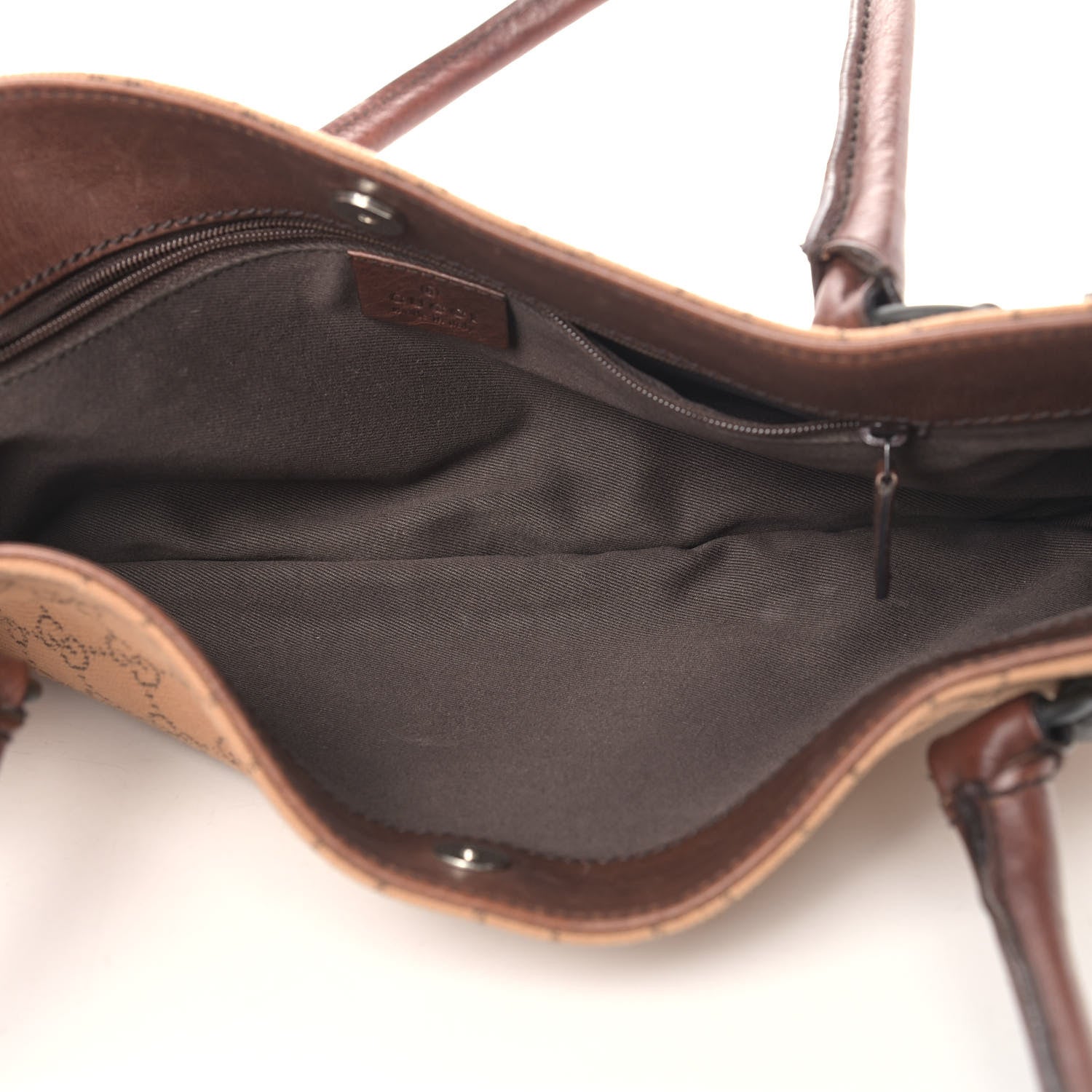 Gucci Monogram Shoulder Bag Brown 4 of 11