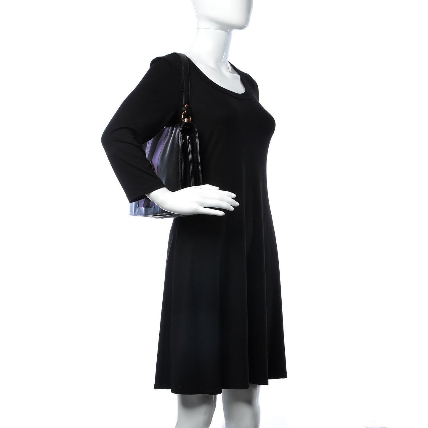Calfskin Web Tom Ford Snake Shoulder Bag Purple