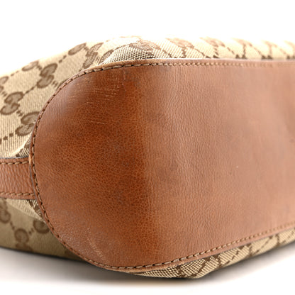 Gucci Monogram Medium Marrakech Hobo Camel 9 of 12