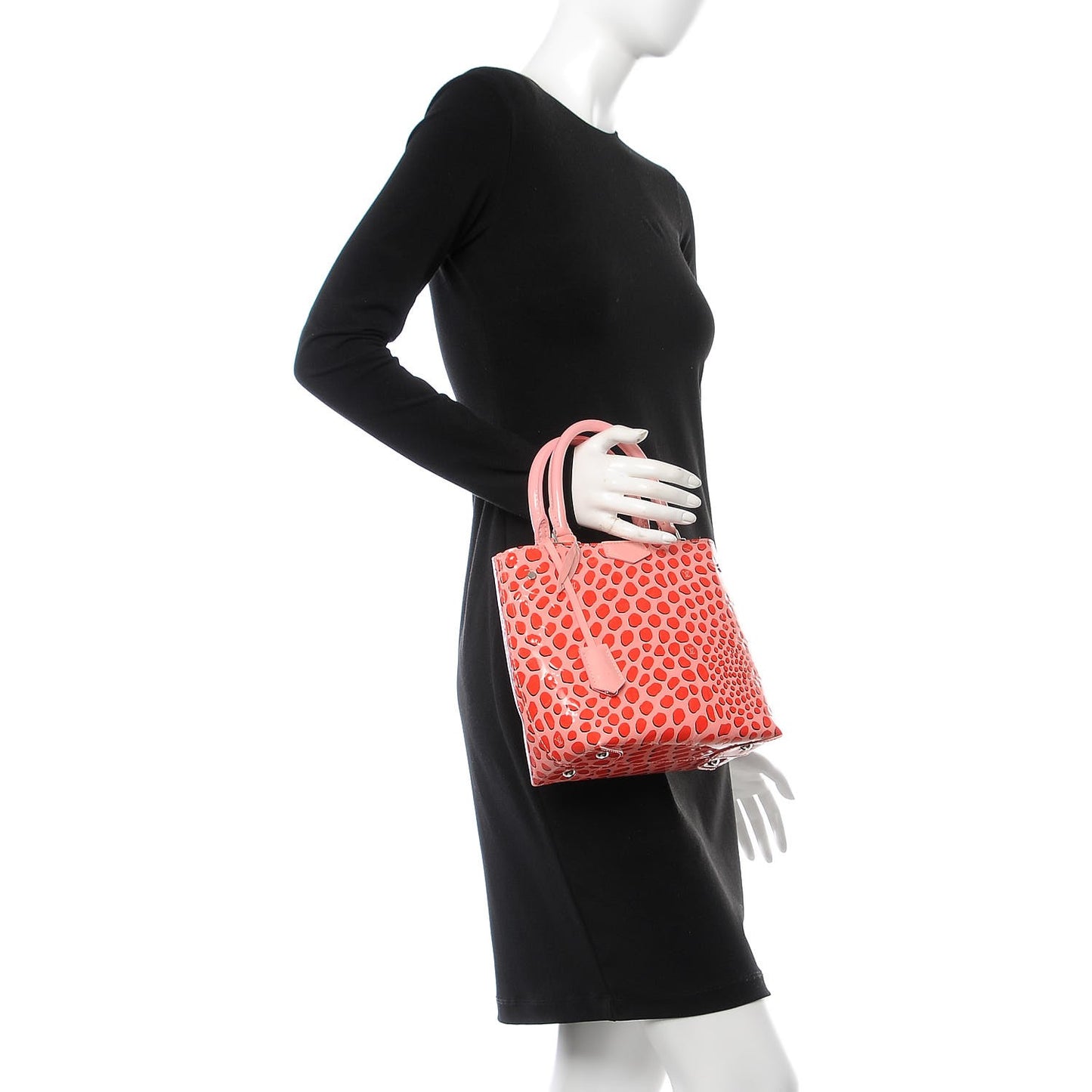 Vernis Jungle Dots Open Tote Sugar Pink Poppy