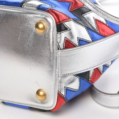 Saint Laurent Calfskin Patchwork Small Emmanuelle Bucket Bag 9 of 10