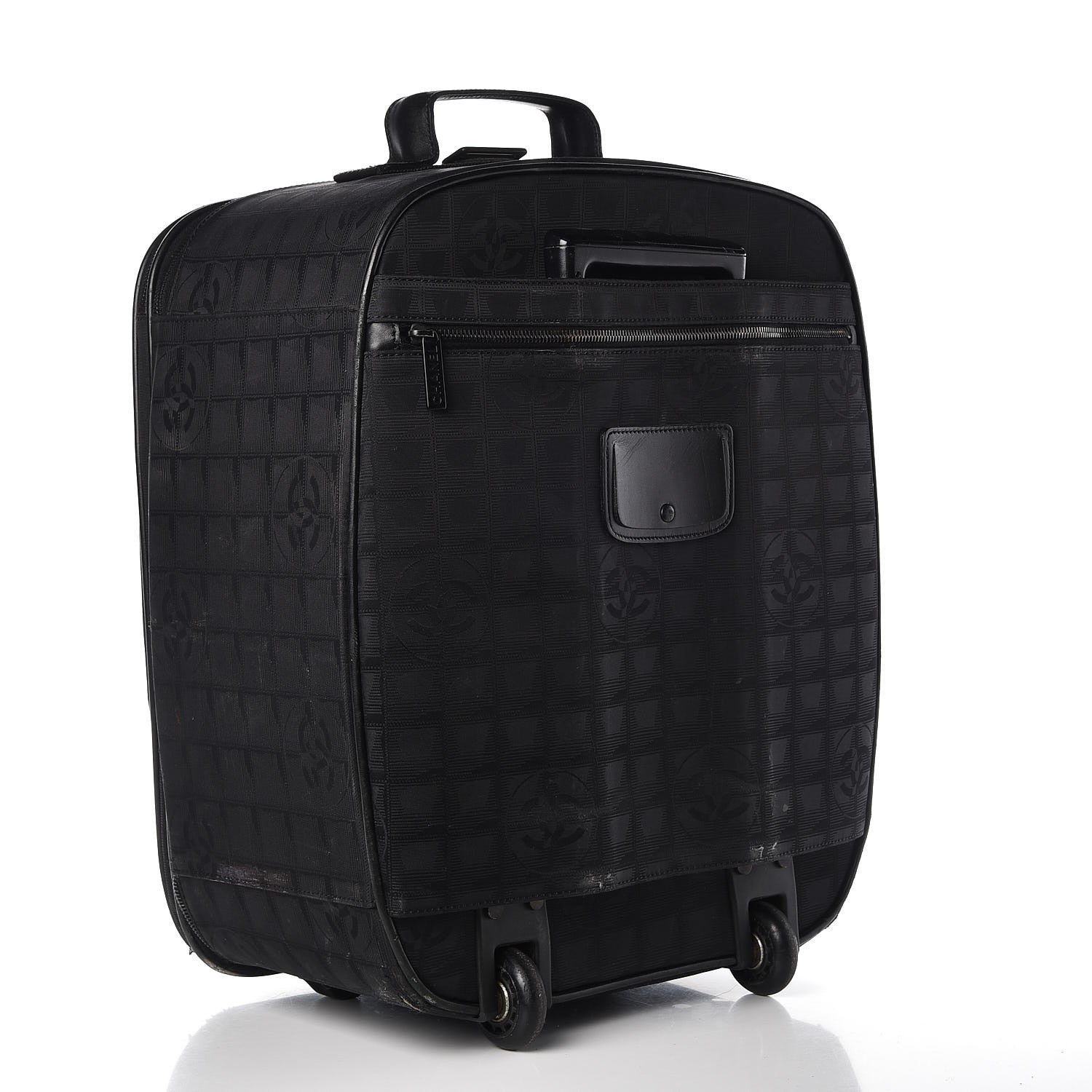 Chanel Nylon Travel Trolley Black 5 of 38