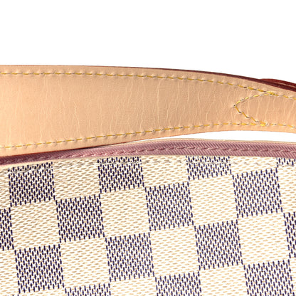 Louis Vuitton Damier Azur Graceful MM Rose Ballerine 5 of 5