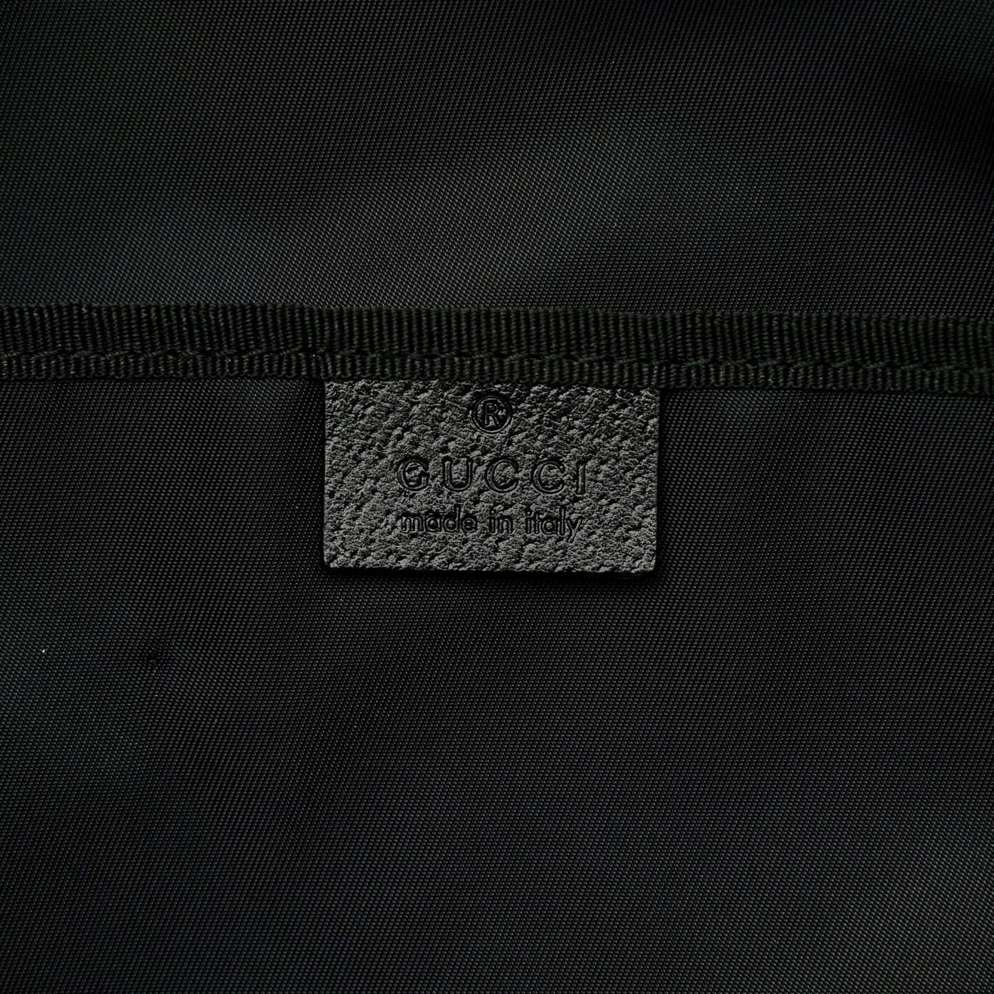 Monogram Large Diaper Bag Black