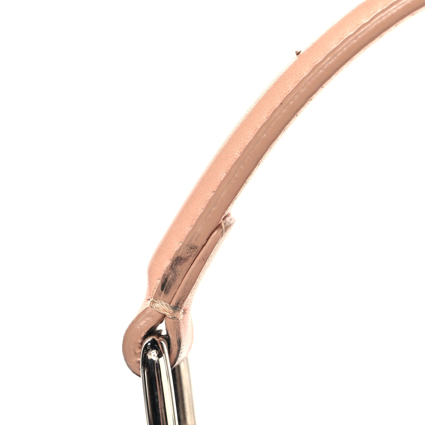 Nappa Rosebud Mini Peekaboo Iconic Satchel Baby Pink