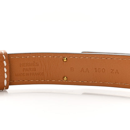 Hermes Epsom Kelly Belt Gold 3 of 3