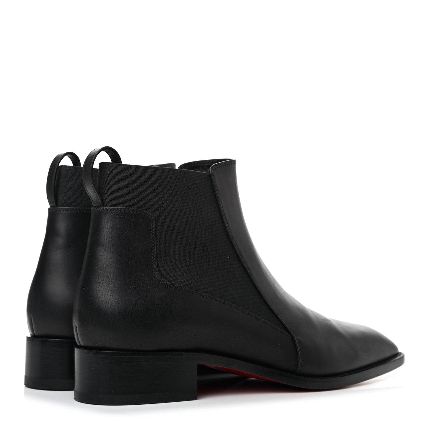 Calfskin Ingrassato Womens Marmada Flat Chelsea Boots 40.5 Black