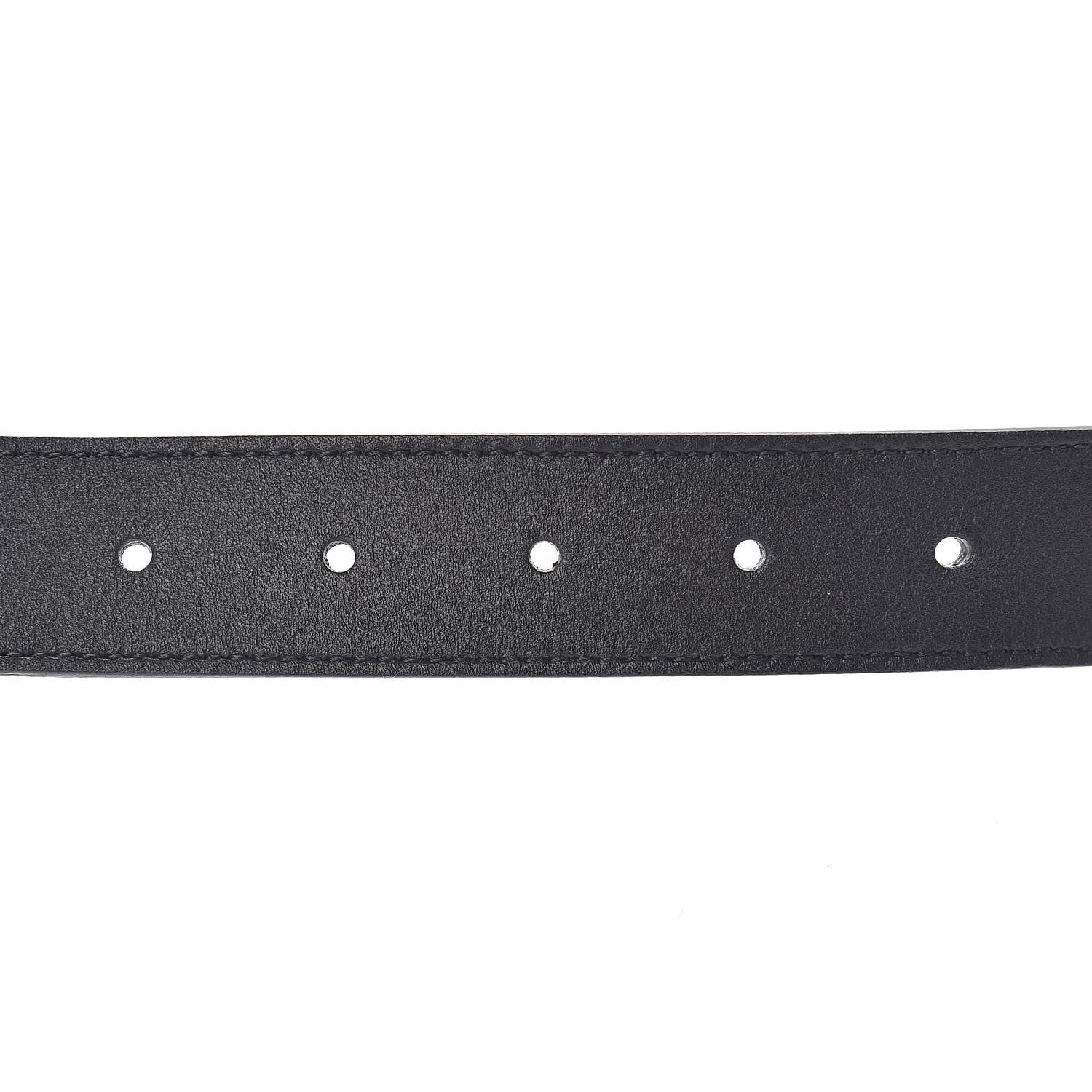 Gucci Calfskin Double G 30mm Belt 75 30 Black 4 of 6