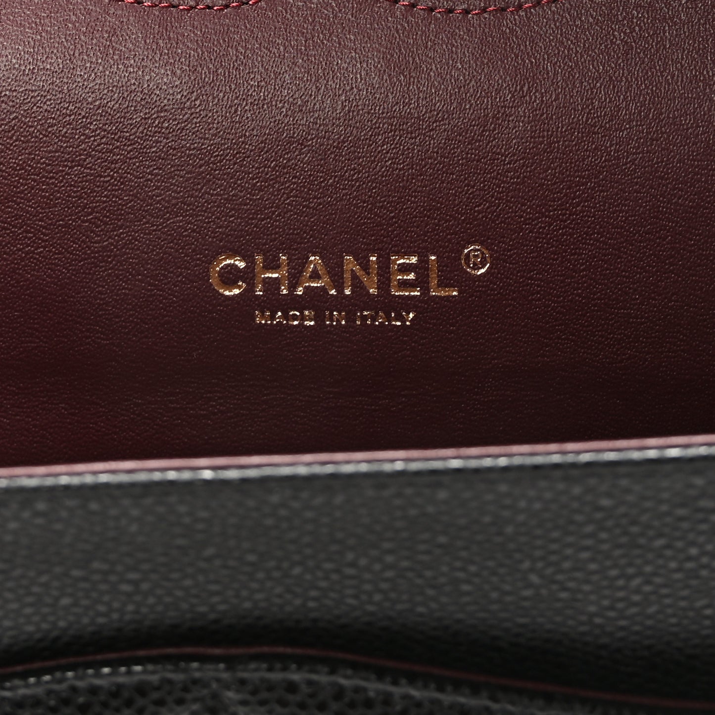 Caviar Quilted Maxi Double Flap Black