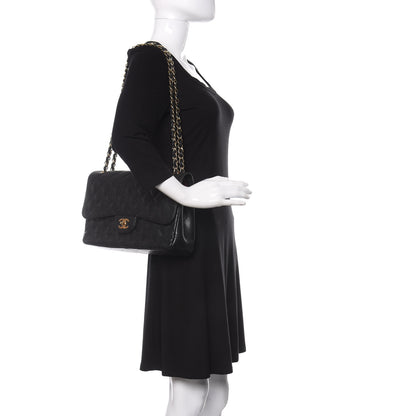 Chanel Caviar Quilted Jumbo Double Flap Black 2 of 14