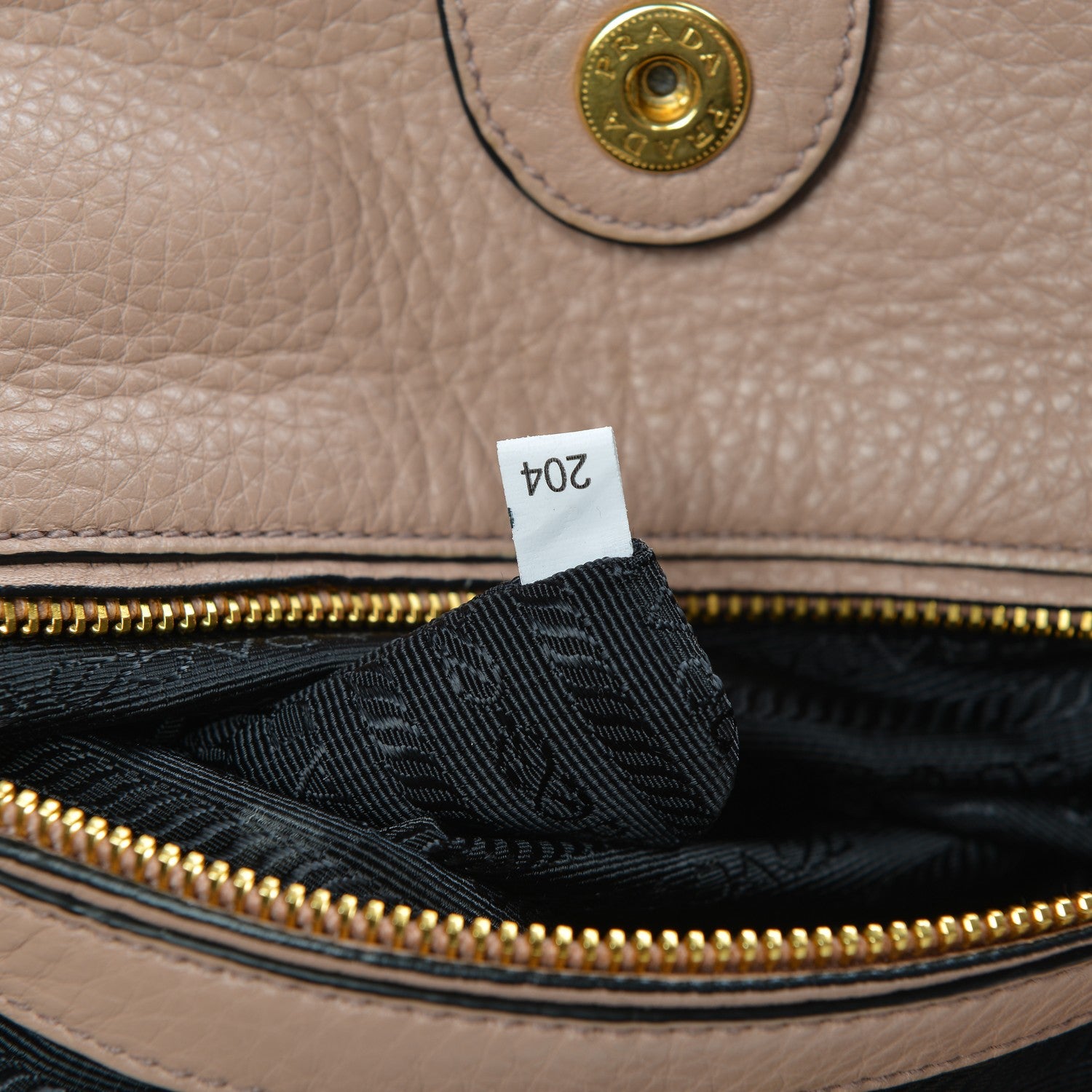 Prada Vitello Daino Shopping Tote Cammeo 7 of 10