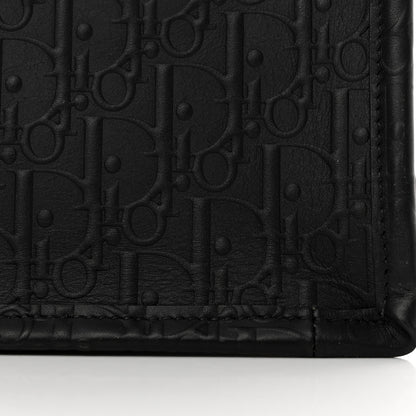 Christian Dior Oblique Calfskin Embossed Large Book Tote Black 16 of 16