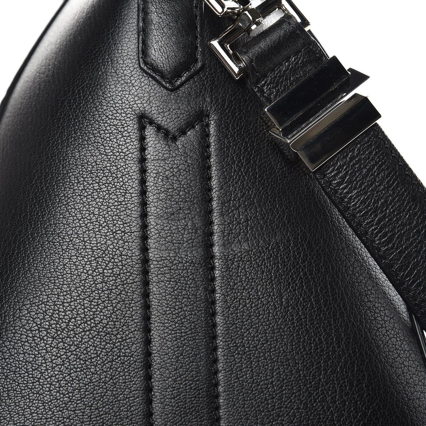 Sugar Goatskin Small Antigona Black