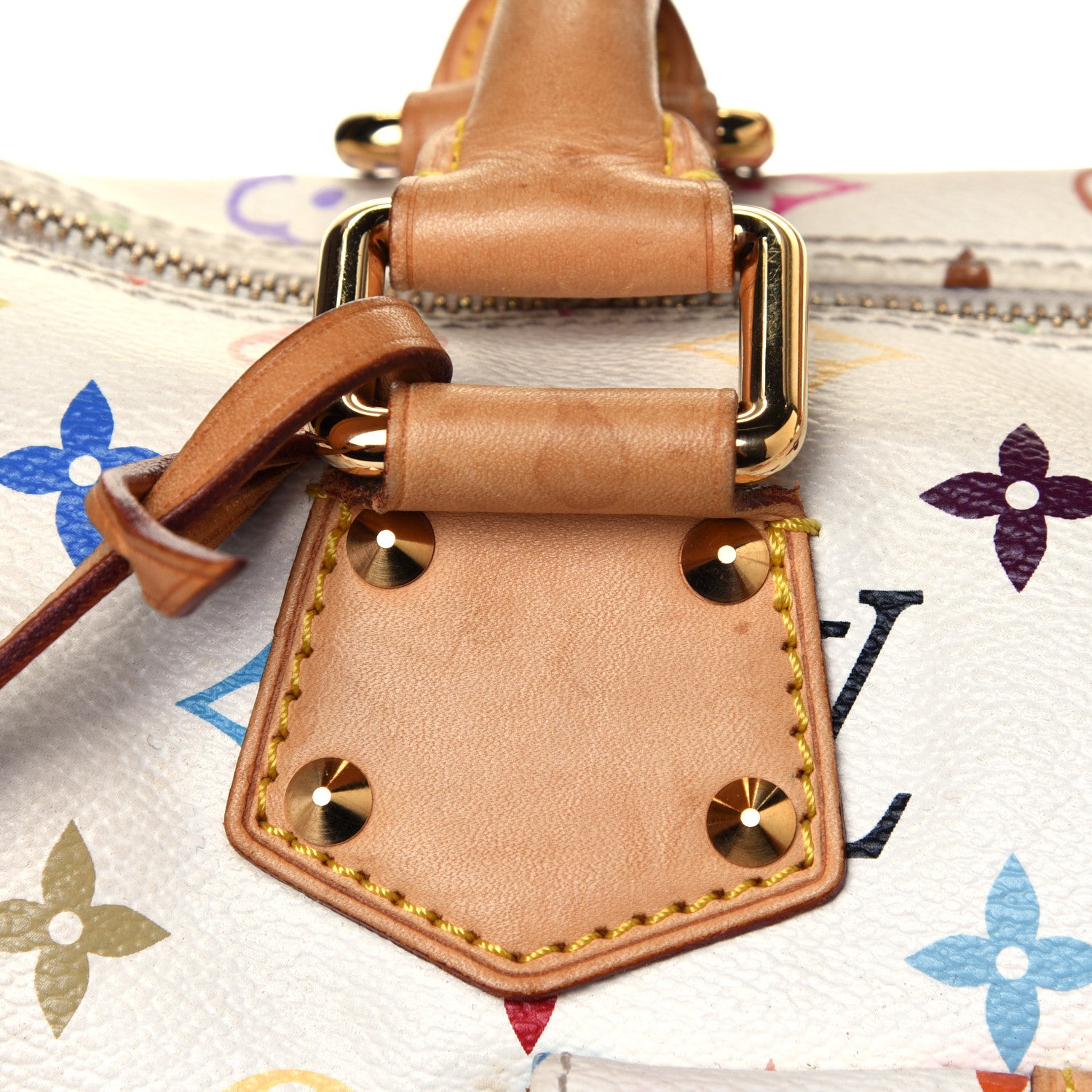 Louis Vuitton Monogram Multicolor Speedy 30 White 12 of 12