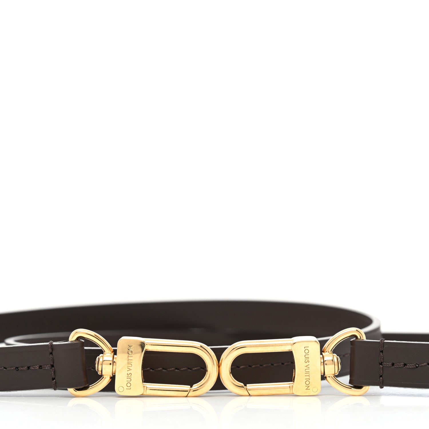 Louis Vuitton Calfskin Croisette Shoulder Strap Brown 3 of 3