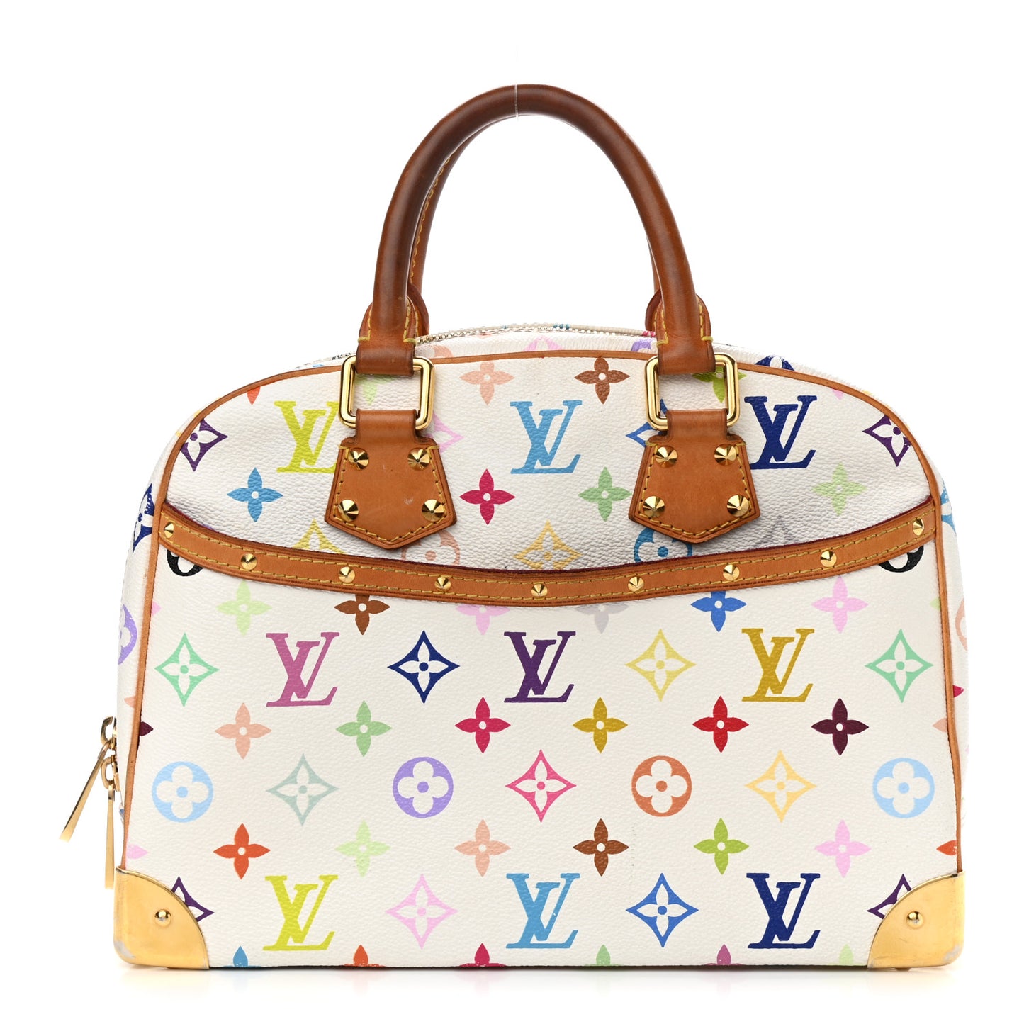 Monogram Multicolor Trouville White