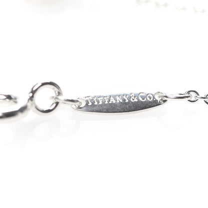 Tiffany Sterling Silver Aquamarine Elsa Peretti Color By The Yard Bracelet 6 of 6
