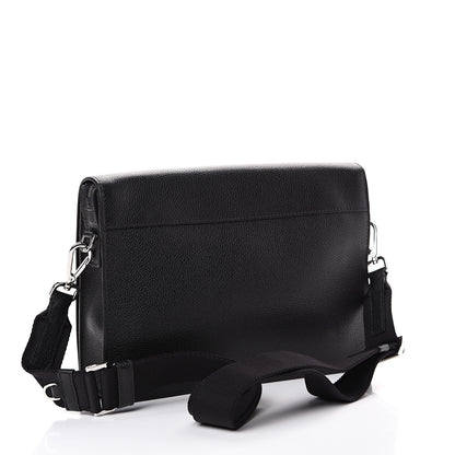 Prada Vitello Phenix Messenger Satchel Black 2 of 10
