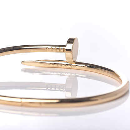 Cartier 18K Yellow Gold Juste Un Clou Bracelet 18 4 of 5