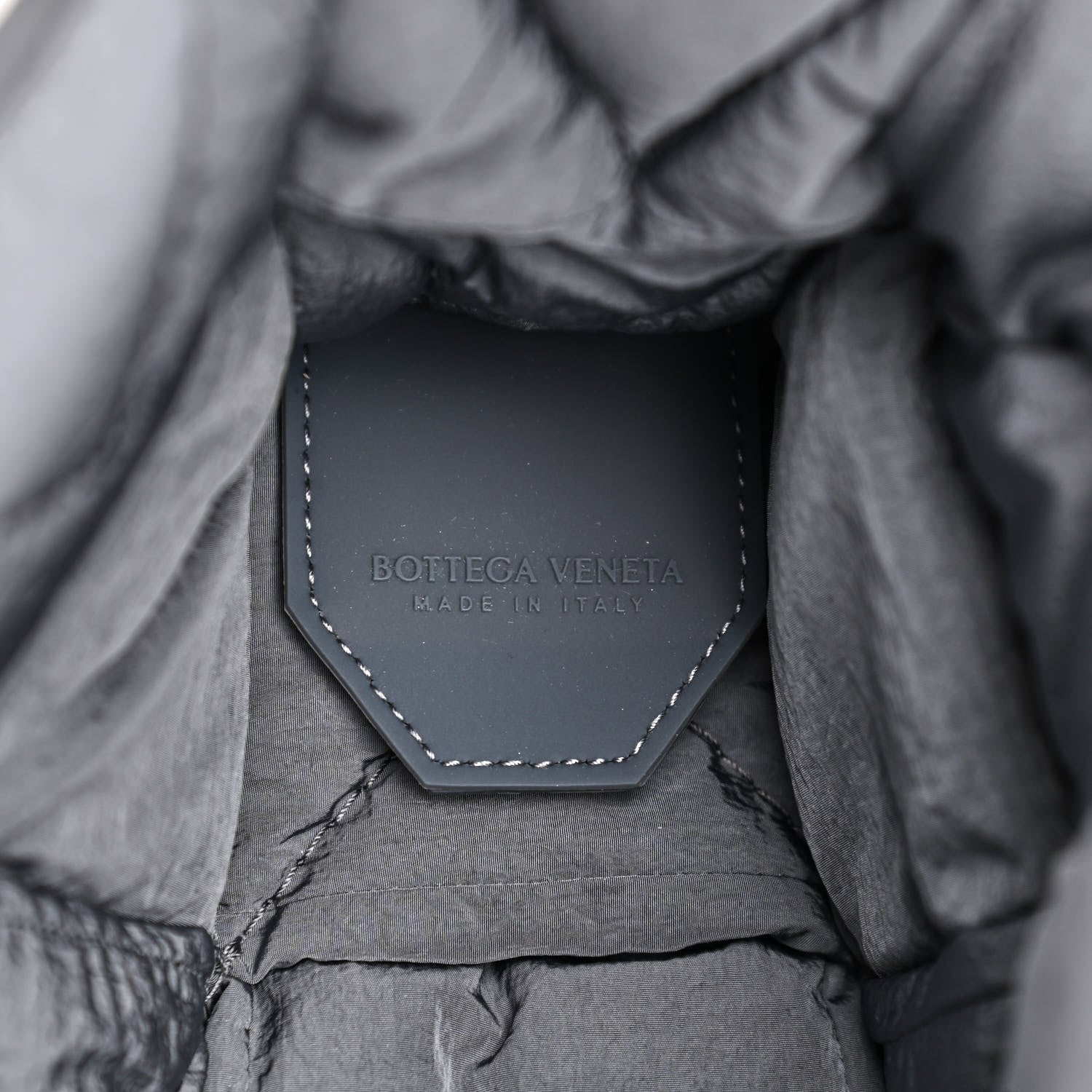 Bottega Veneta Nylon Intrecciato Padded Tech Cassette Bag Thunder 7 of 14