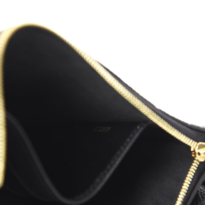 Louis Vuitton Empreinte Double Zip Pochette Black 9 of 11
