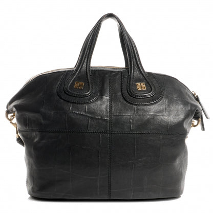 Givenchy Wrinkled Lambskin Medium Nightingale Black 1 of 8