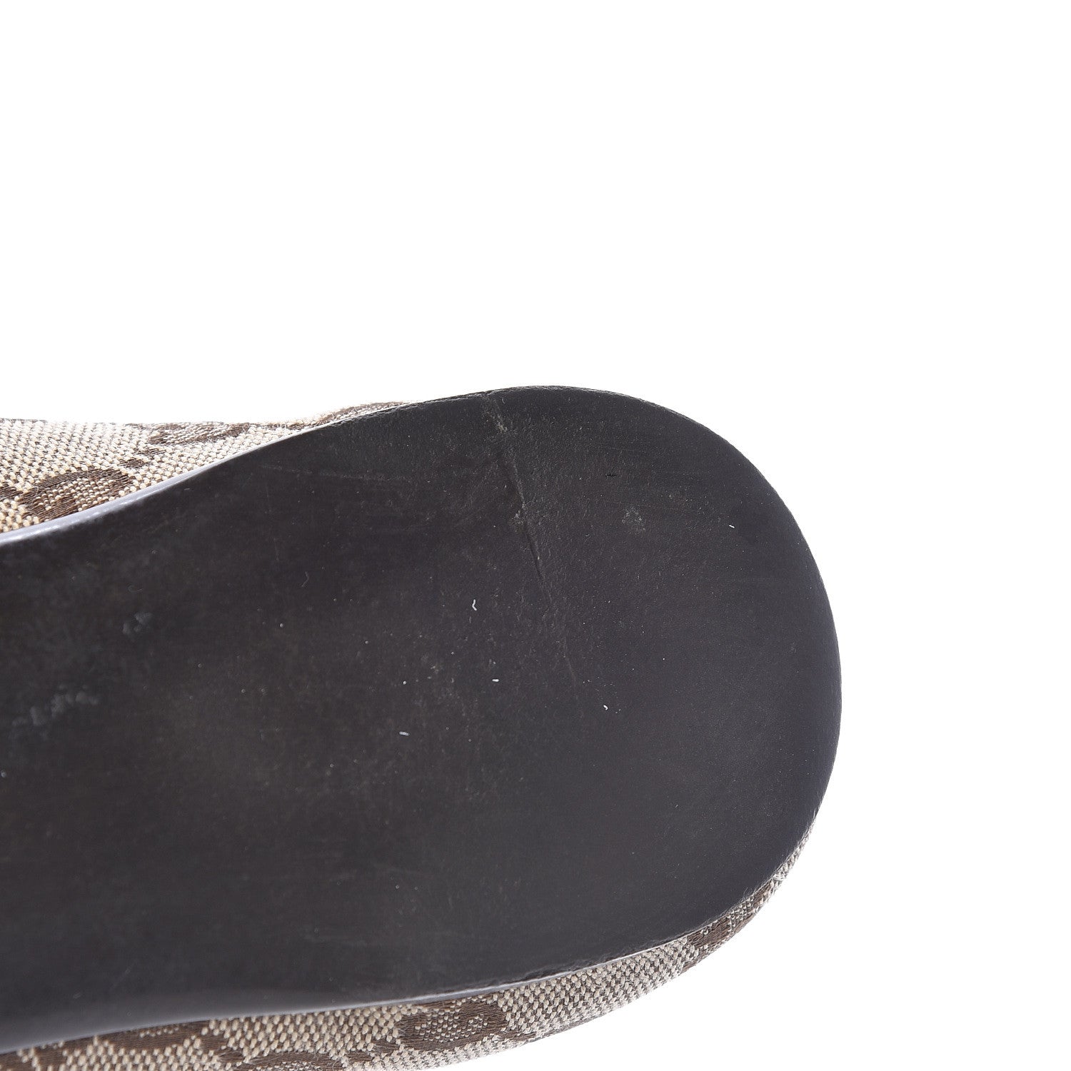 Gucci GG Monogram Ballet Flat 36.5 Beige Ebony 16 of 16