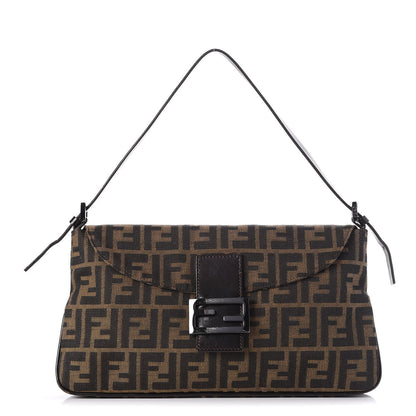 Fendi Zucca Baguette Tobacco Dark Brown 1 of 10