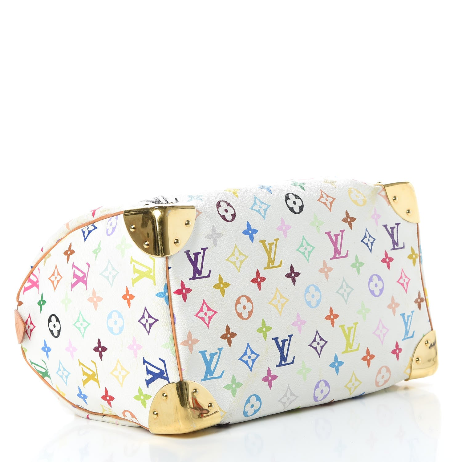 Louis Vuitton Monogram Multicolor Speedy 30 White 4 of 14