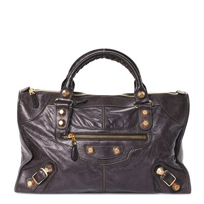 Balenciaga Agneau Giant 21 Gold Hardware Work Charbon 1 of 13